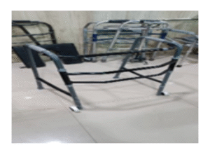 KKR 07 - FOLDBALE WALKER WITH FRONT WHEEL -3