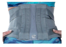 A 22 - LUMBER BACK SUPPORT  WITH STRAP